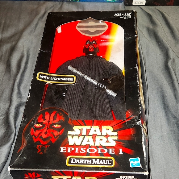 Darth Maul 9" Action Figure Phantom Menace 1998 - Picture 1 of 8